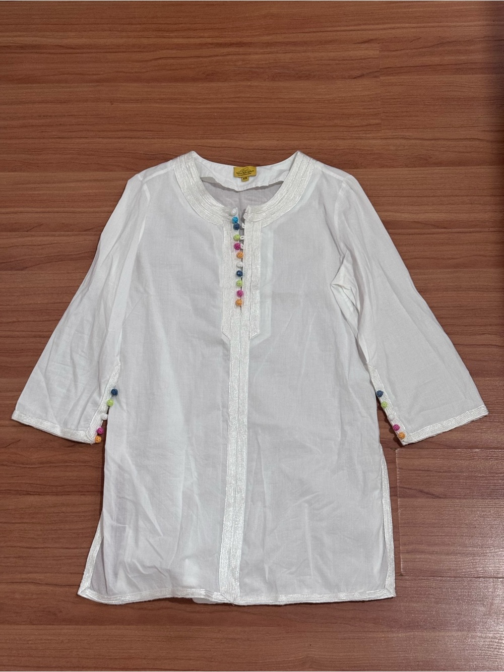 Roberta Roller Rabbit White
Cotton Pom Pom Tunic XS